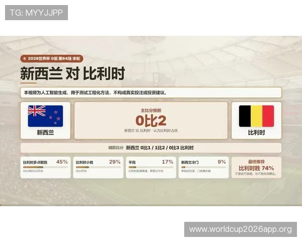 2026年世界杯新西兰能否击败比利时实现出线的战术分析与预测